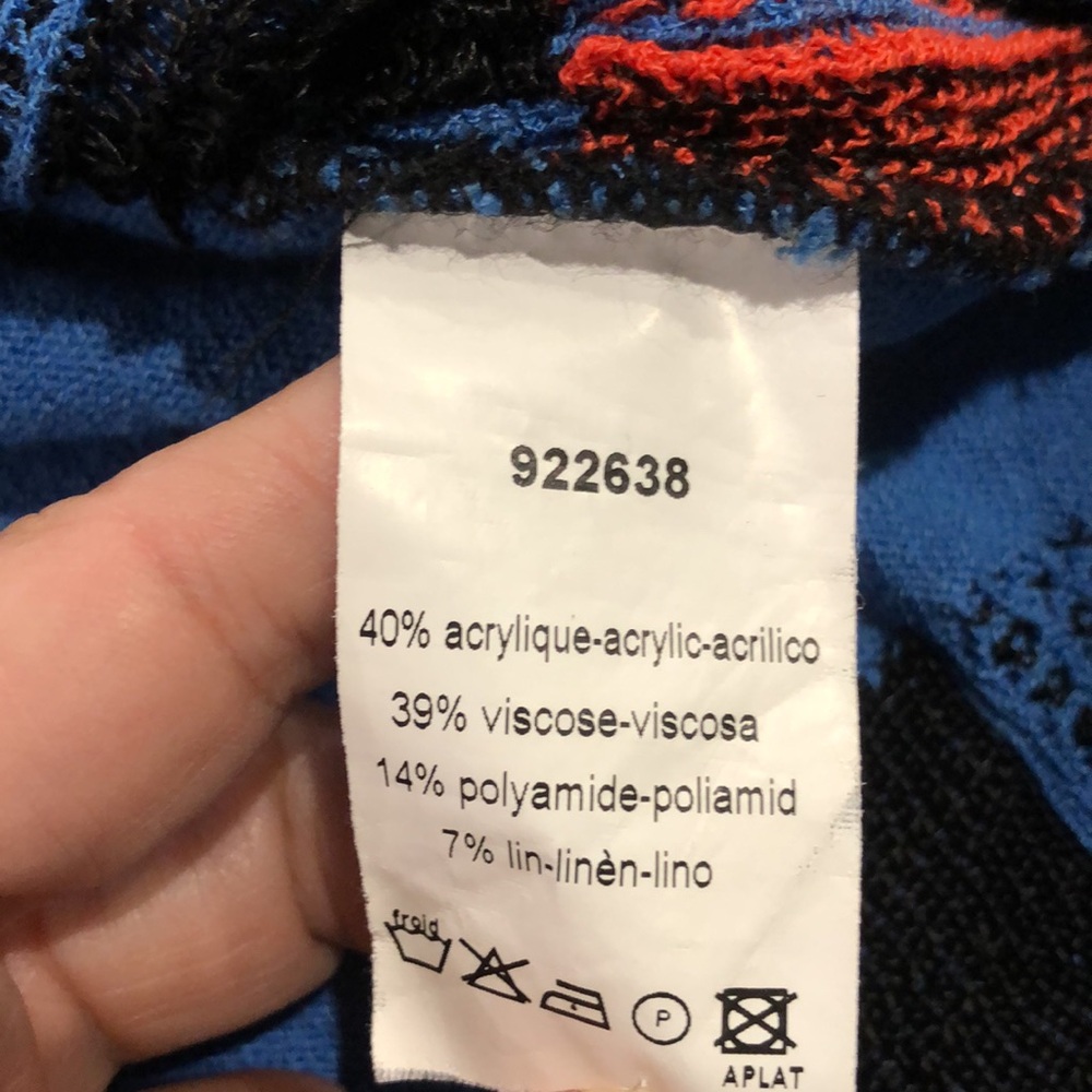 AVENTURES DES TOILES Short Sleeve Knit Sweater Top - Picture 3 of 7
